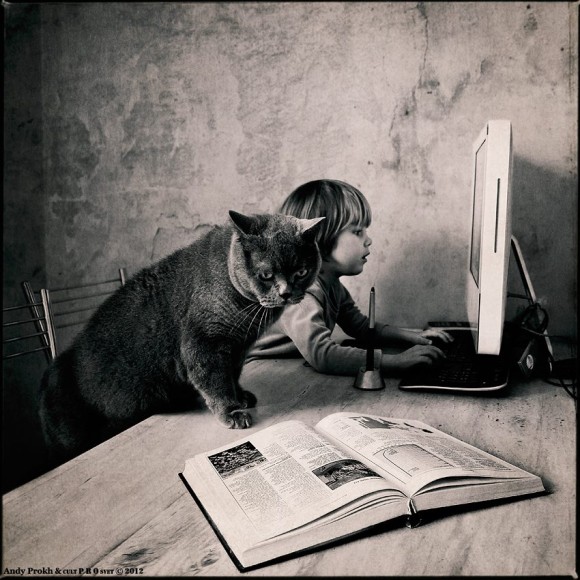 Lulu shuns technology. Photo credit: Andy Prokh