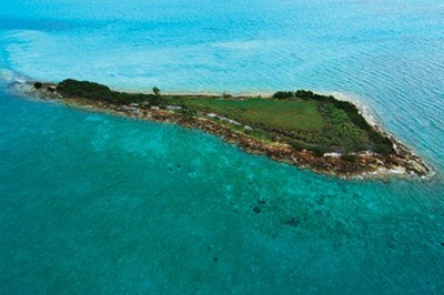 The South Berry Islands Marine Reserve in the Bahamas serves as the researchers tagging grounds. Photo Credit: Marc Ostrick