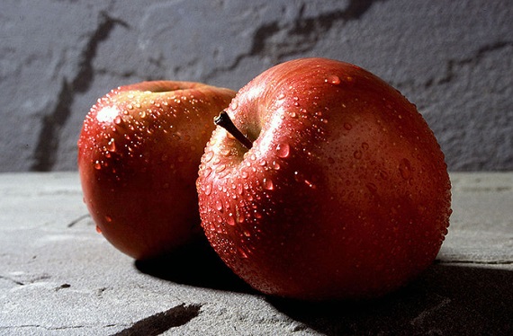 The leaves, stems, and seeds of apple trees release cyanide when chewed. Photo Credit: U.S. Department of Agriculture, Wikimedia Commons