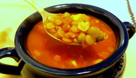 This Lentil Veggie Soup can be served as a meal or a delicious side.