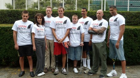 Shark Attack Survivors Join Together to Save Sharks. Photo Credit: Shark Attack Survivors for Shark Conservation.