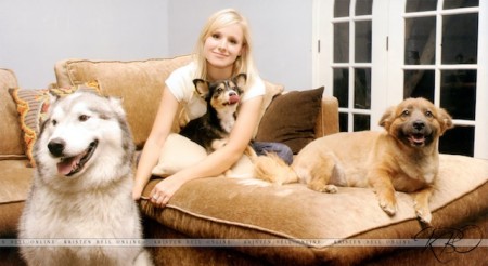 Newlywed Kristen Bell asks fans to help protect circus elephants and support the Bullhook ban./Photo credit: mykristenbell.com