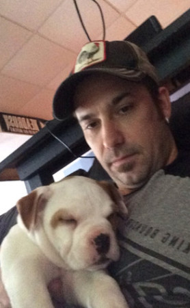 Justin Bieber got a new American Bulldog over the holidays.