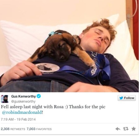 Twitter @GusKenworthy